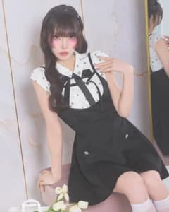 Michell Macaron モノグラムシャツフレアジャンスカ Michell Macaron モノグラムシャツフレアジャンスカ - メルカリ