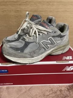 New Balance 990 v3グレー スニーカーのサムネイル