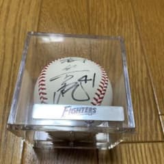 北海道日本ハムファイターズ 稲葉篤紀選手 直筆サインボール - メルカリ
