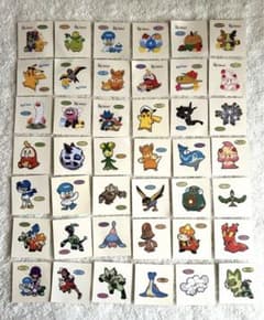 ポケモンパンシール 全42枚 まとめ売り - メルカリ
