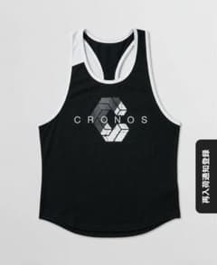 大人気即完売　cronos タンクトップ　ノースリーブ 新品未開封】CRONOS ブラック タンクトップ M - メルカリ