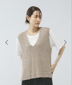 グローバルワーク　テープヤーンベストのサムネイル