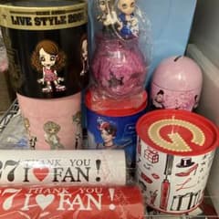 安室奈美恵　空き缶セット　キャンディボックス　クッキー缶　PLAY 2006 安室奈美恵 空き缶セット キャンディボックス クッキー缶 PLAY 2006
