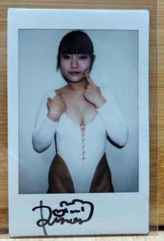 新品 瀬名りのん サイン入りチェキ 初めてだから応援して DVD特典3