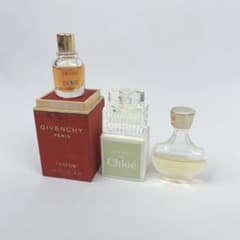 GIVENCHY Chloe Nina Ricci ミニボトル 香水 3点セット - メルカリ