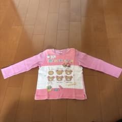 mezzo piano 110サイズ ピンク 長袖カットソーのサムネイル