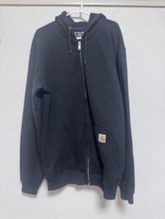 Carhartt ブラック ジップアップパーカー Mのサムネイル