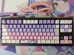 VSPO GEAR ゲーミングキーボード ぶいすぽ 紫宮るな - メルカリ