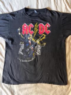 80s 当時物 AC/DC Who Made Who バンドT ビンテージのサムネイル