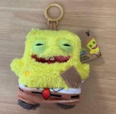 スポンジ ボブ FUGGLER ファグラー キーリング ぬいぐるみ スポンジ
