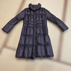 SANYO COAT ダウンコート ブラック ロング丈のサムネイル