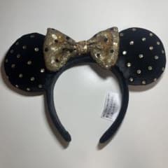 Disney Parks カチューシャ ブラック ゴールドのサムネイル