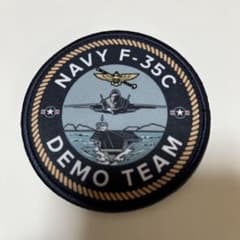 F-35C デモチーム パッチ Navy F-35C Demo Team パッチ - メルカリ