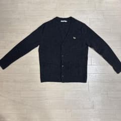 MAISON KITSUNÉ カーディガン グレー Lのサムネイル