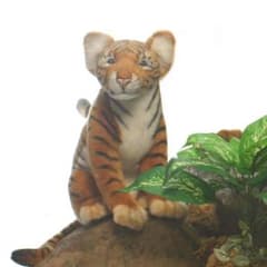 【新品】HANSA ハンサ ぬいぐるみ 4330 トラTIGER CUBのサムネイル