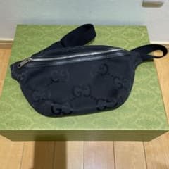 GUCCI グッチ ウエストバッグ ボディバッグ ジャンボ GG 696031 - メルカリ