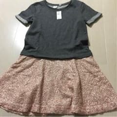 《新品》これが最後！値下げ！GAPのワンピース140のサムネイル