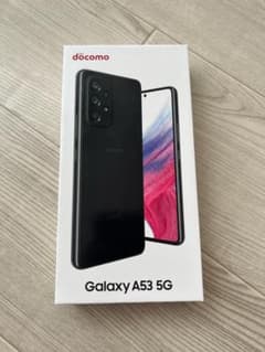 Galaxy A53 5G オーサムブラック 128 GB docomoのサムネイル