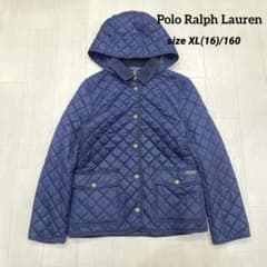 ポロラルフローレン キルティングジャケット XL/160 - メルカリ