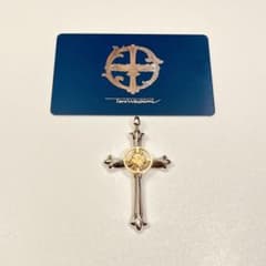 鷲見太郎 クロス K18 ゴールドイーグルメタル ホイール ペンダント