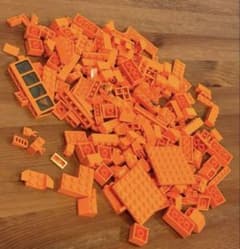 【正規品】LEGO レゴ オレンジ パーツ 大量セット マイクラマグマなどのサムネイル