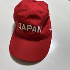 NIKE JAPAN キャップ レッドのサムネイル