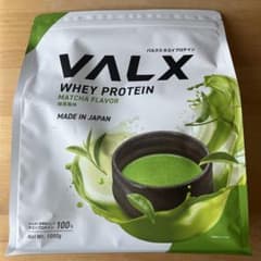 VALX ホエイプロテイン 抹茶風味 1000gのサムネイル