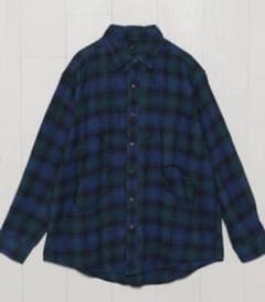 ISSUETHINGS NEL CHECK DAMAGE SHIRT - メルカリ