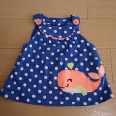 *カーターズ*くじら柄タンクトップ*のサムネイル