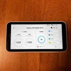 Galaxy 5G Mobile WiFi ルーター SCR01 SIMフリーのサムネイル