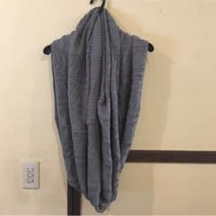 THE TEST ザ テスト スヌード マフラー ストール 幅 75cm ニットのサムネイル