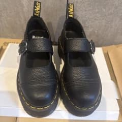 Dr.Martens 厚底 メリージェーン ブラックのサムネイル