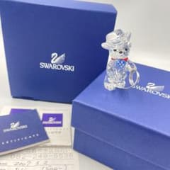 レア SWAROVSKI スワロフスキー クリスベア カウボーイ - メルカリ