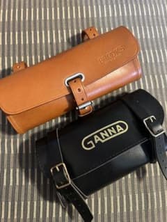 BROOKS GANNA サドルバッグセット　ツールバッグ　クロモリ BROOKS GANNA サドルバッグセット ツールバッグ クロモリ - メルカリ