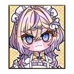手描きイラスト ミニ色紙 寸松庵 にじさんじ ぽめろ・ぱんち - メルカリ