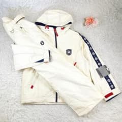 エレッセ　ellesse スキーウェア　上下セット　Ｌサイズ 美品△Ellesse エレッセ スキーウェア 白 Lサイズ 上下セット - メルカリ