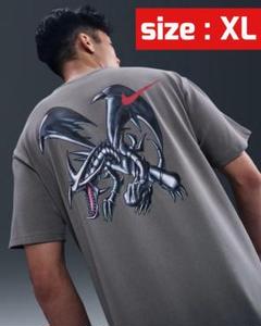 Nike 遊戯王 メンズソロスウッシュTシャツ　グレー(日本限定カラー)Lサイズ Nike 遊戯王 メンズソロスウッシュTシャツ グレー(日本限定