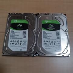 Seagate BarraCuda 8TB HDD 2台セット - メルカリ