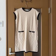 【お値下げ】Rady アイボリー キルティング ワンピースのサムネイル