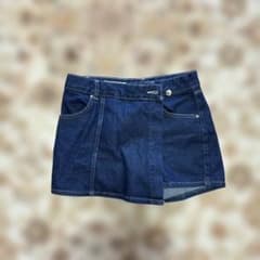 ZARA デニム キュロットスカート XSサイズのサムネイル