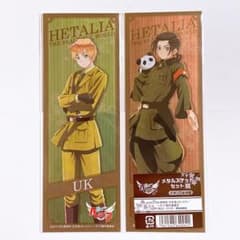 新品未開封‼️ヘタリアaphメタルステッカーd イギリス中国 - メルカリ