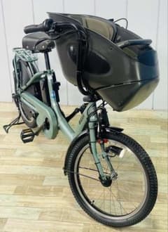 3235ブリヂストン12アンペア 20インチ子供乗せ電動アシスト自転車