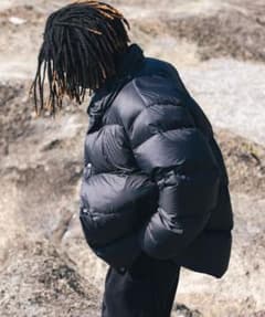 H*e様 KAJIF LIGHT DOWN JACKET BLACK - メルカリ