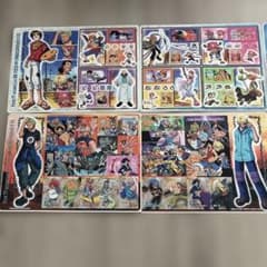 ONE PIECE ジャンボカードダス シール4セット - メルカリ