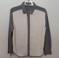 design aera　長袖　シャツブラウス