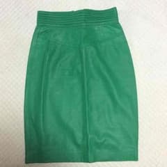 パリジェンネ様専用 本革 レザー スカートのサムネイル