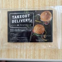 フードデリバリー用　サバイバルシートのサムネイル
