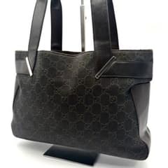 GUCCI GG キャンバス 73983 ハンドバッグ ダークブラウン - メルカリ