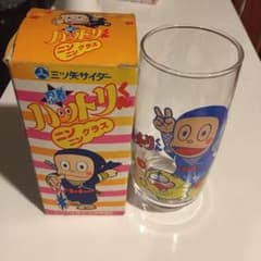 忍者ハットリくん ニンニングラス 三ツ矢サイダー - メルカリ