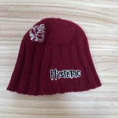 HYSTERIC GLAMOUR MINI ニット帽 S バーガンディのサムネイル
